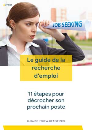 Couverture du guide U-raise sur la recherche d'emploi